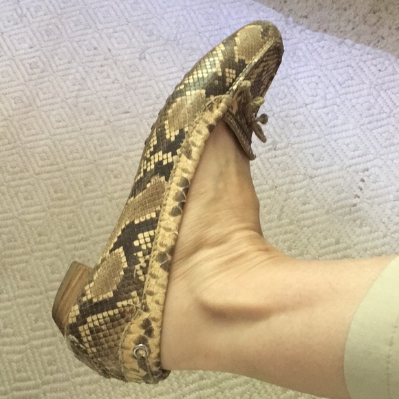 Original Car Shoe snake skin driving shoe by Prada - Picture 6 of 7